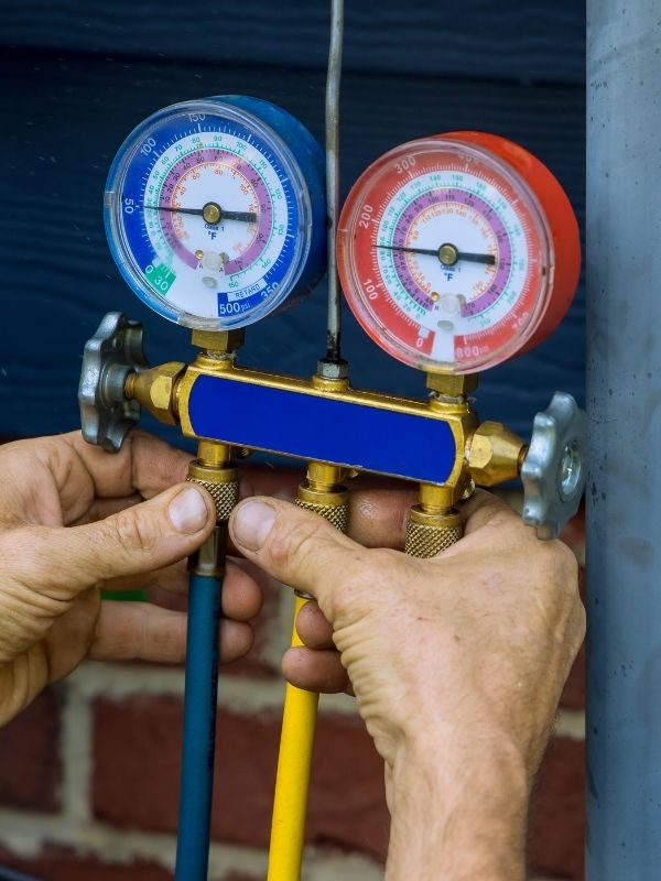 Tambah & Isi Ulang Freon (R22, R32, R410a)