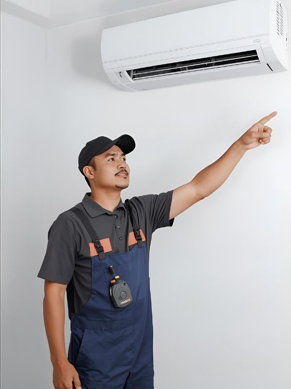 Tanda AC perlu di service